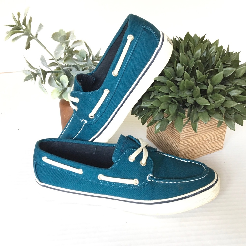Turquoise Sperry Top-Sider Boat shoes Women’s 8.5
